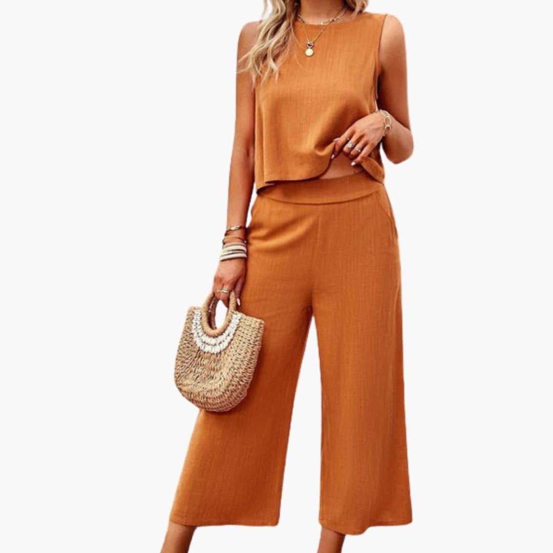 Women's Short Sleeve Jumpsuit One-Piece