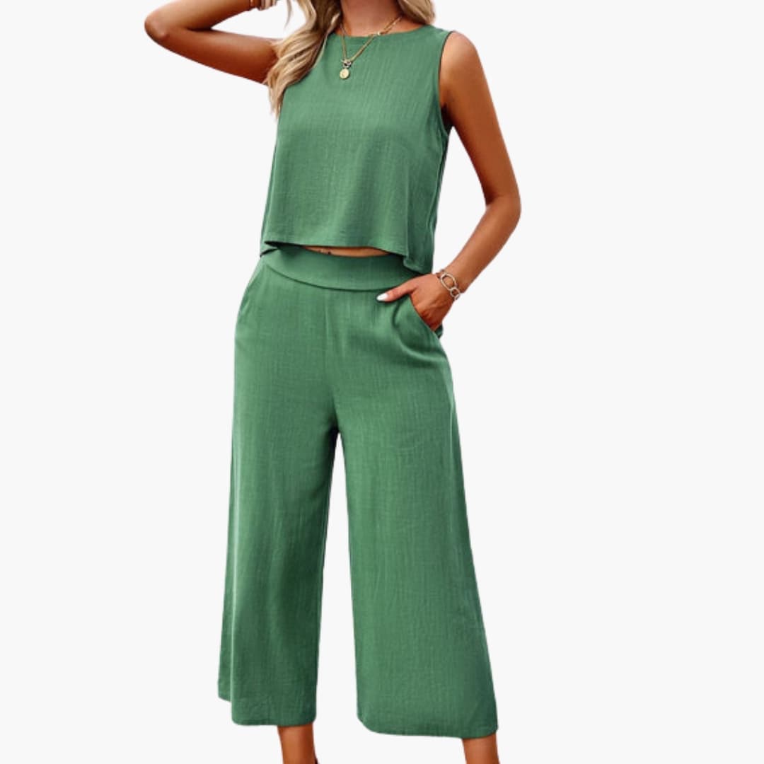 Women's Short Sleeve Jumpsuit One-Piece