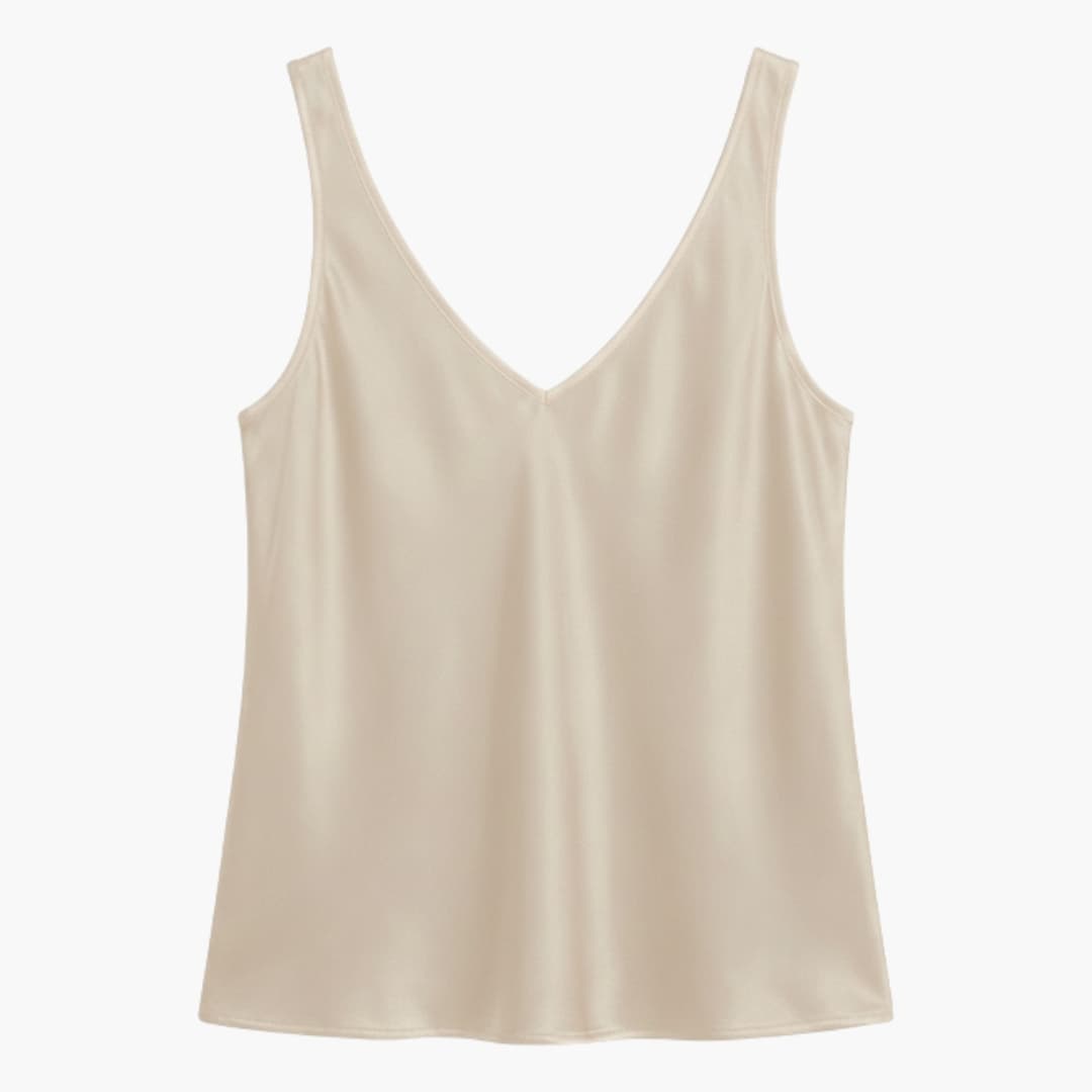Women's Silk Sleeveless Tank
