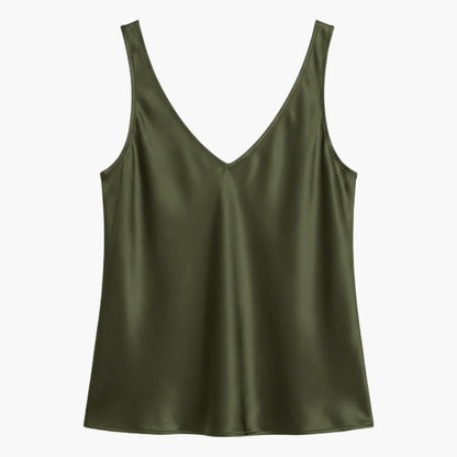 Women's Silk Sleeveless Tank
