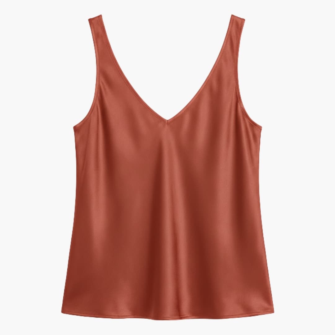 Women's Silk Sleeveless Tank