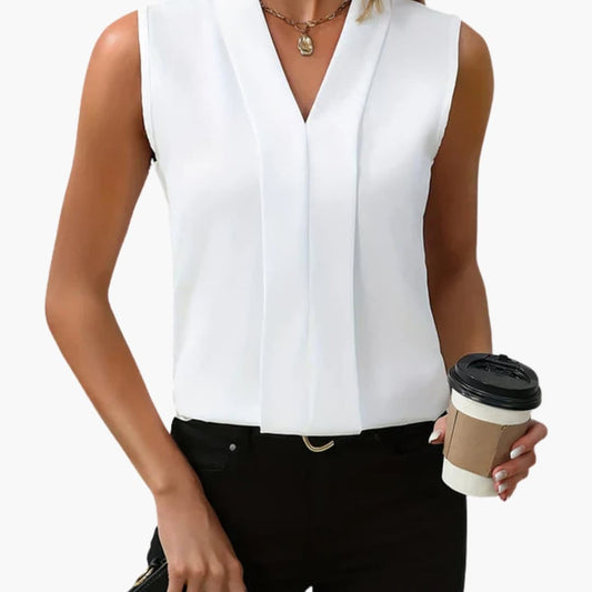 Women's Sleeveless Tank Regular Fit - Fashinoza