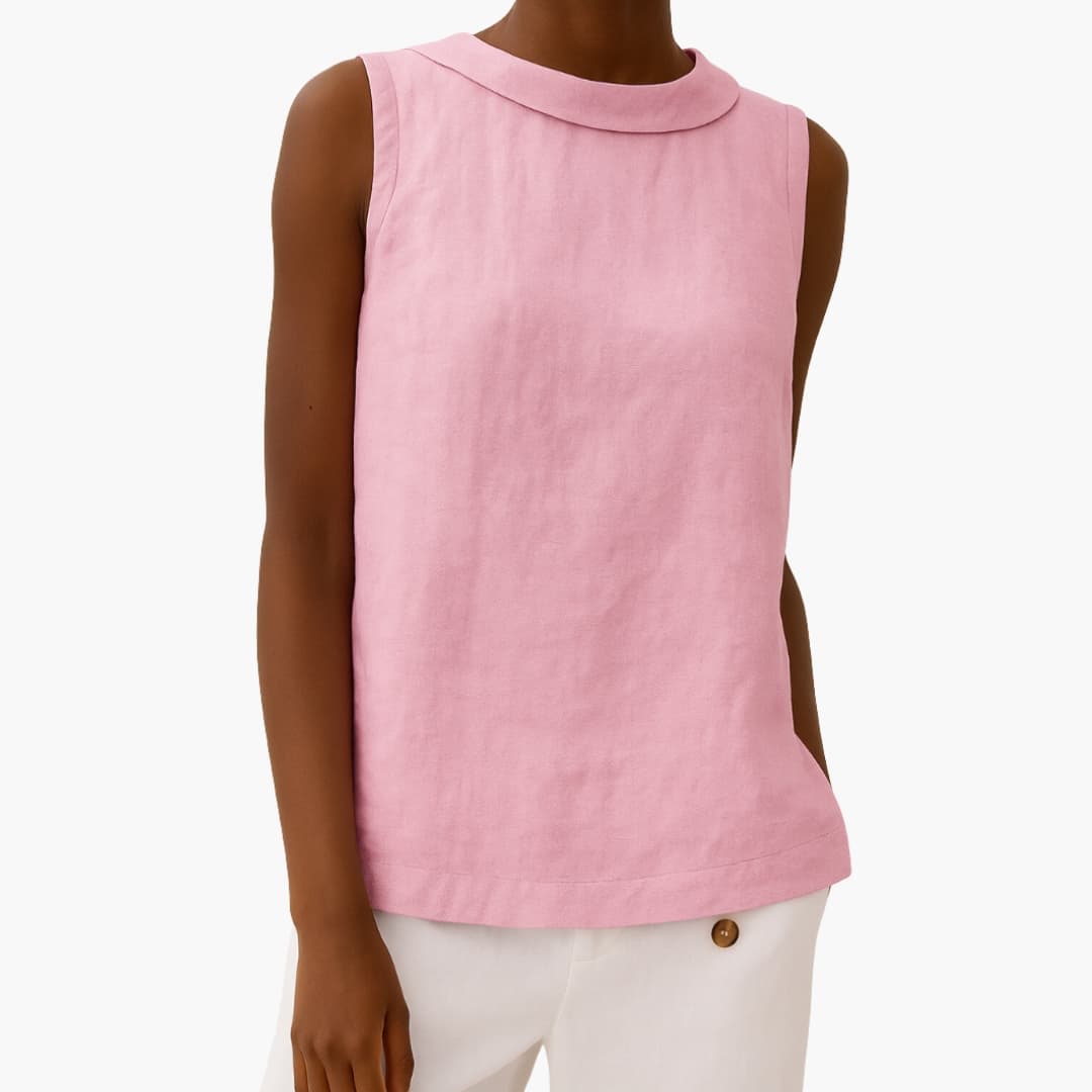 Women's Sleeveless Roll Neck