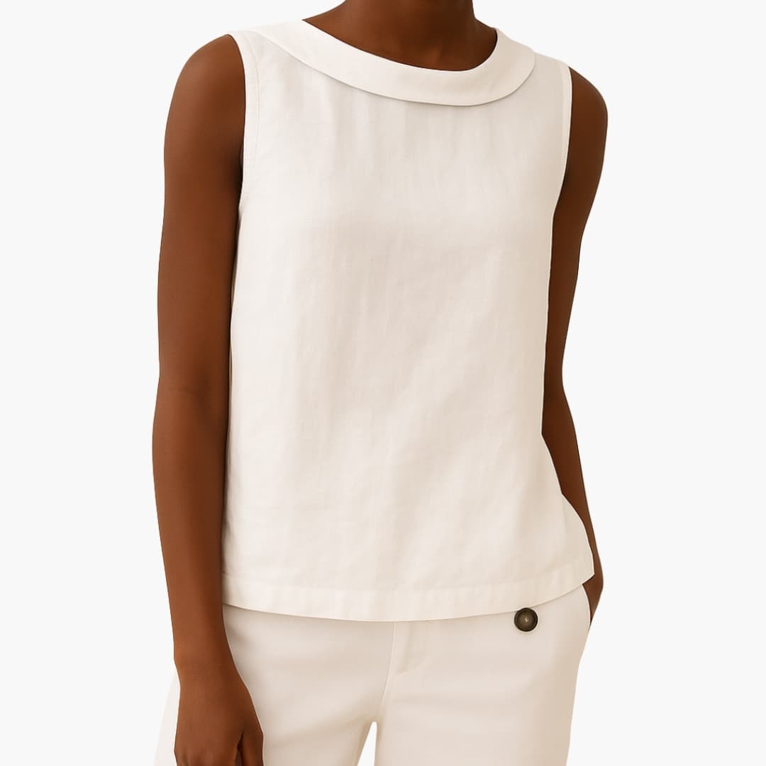 Women's Sleeveless Roll Neck