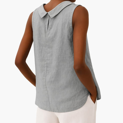 Women's Sleeveless Roll Neck