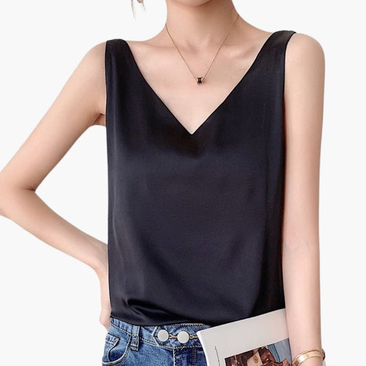 Women's Sleeveless Tank Loose Fit - Fashinoza