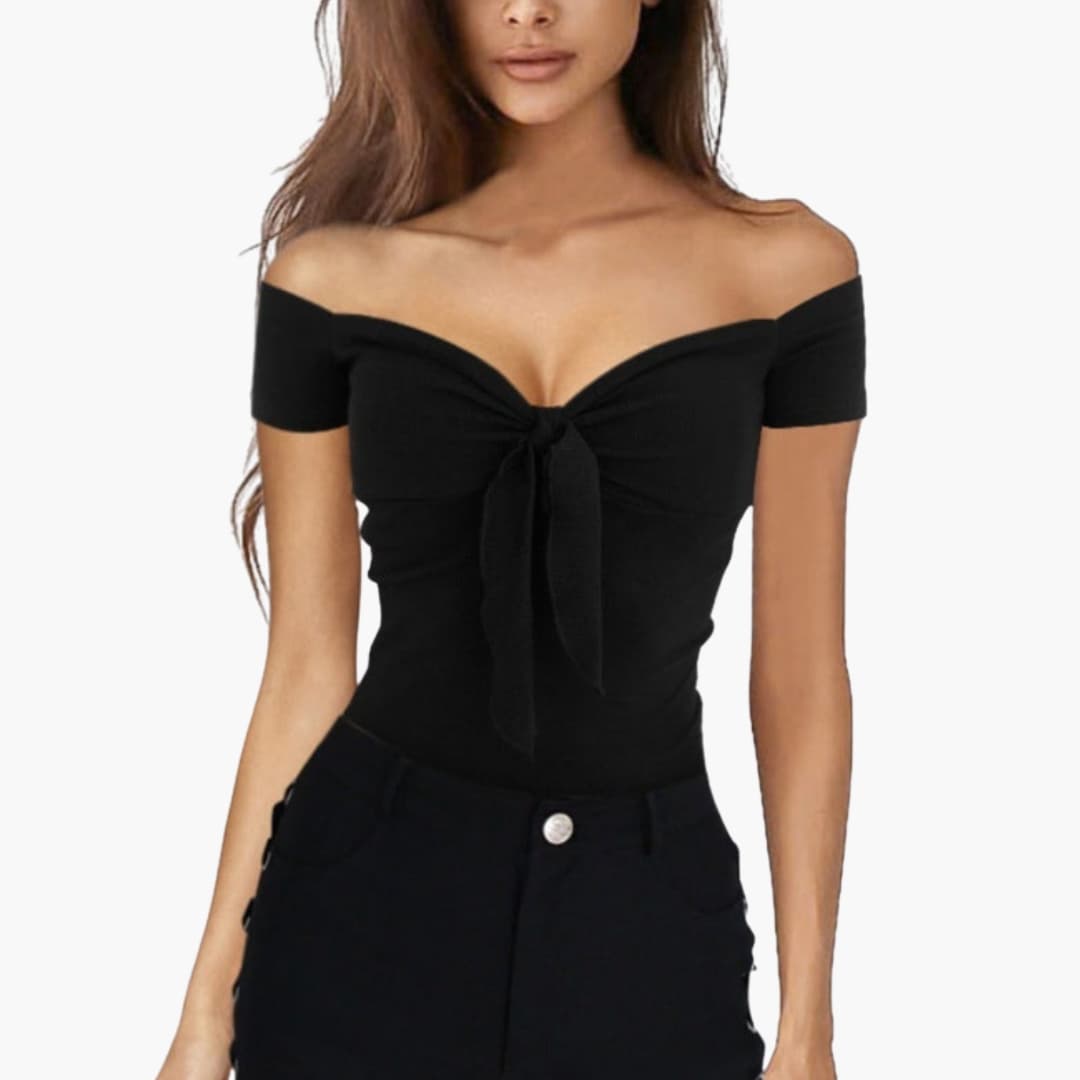 Women's Short Sleeve Slim Fit T-Shirt - Fashinoza
