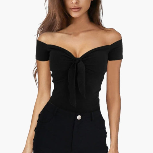 Women's Short Sleeve Slim Fit T-Shirt - Fashinoza
