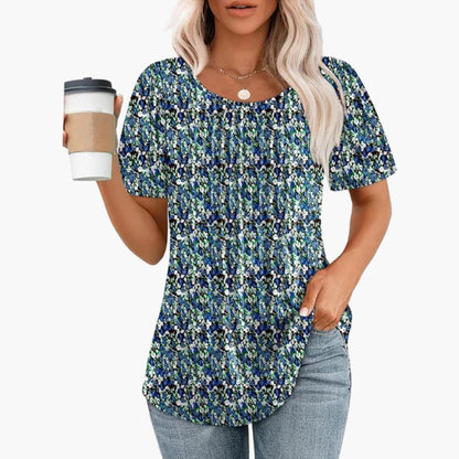 Women's Relaxed Fit Round Neck T-Shirt