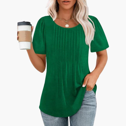 Women's Relaxed Fit Round Neck T-Shirt