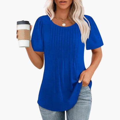 Women's Relaxed Fit Round Neck T-Shirt