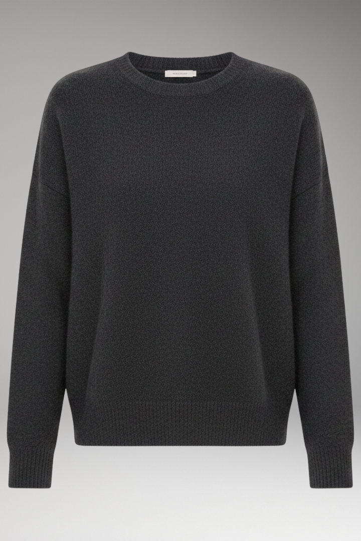Women's Crew Neck Sweater Long Sleeves - 
Fashinoza