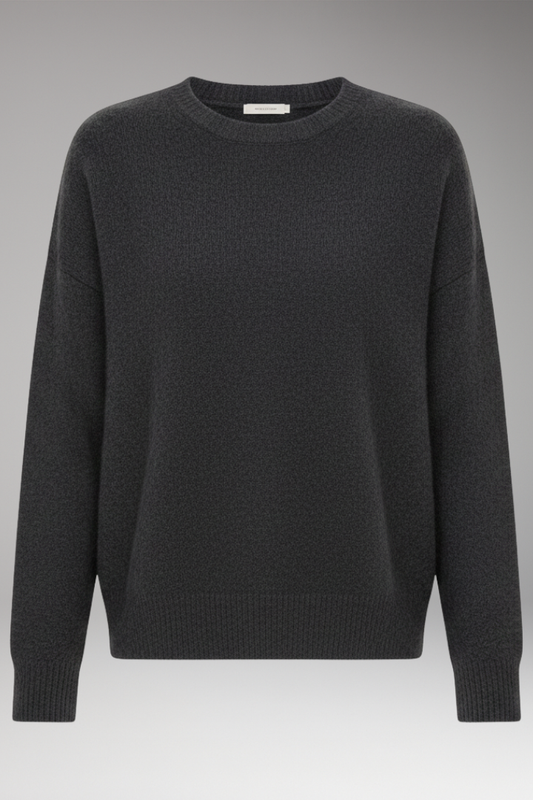 Women's Crew Neck Sweater Long Sleeves - 
Fashinoza