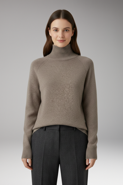 Women's Turtleneck Sweater Long Sleeves