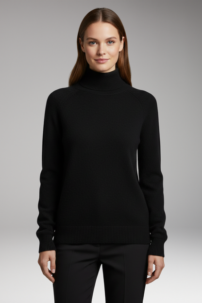 Women's Turtleneck Sweater Long Sleeves