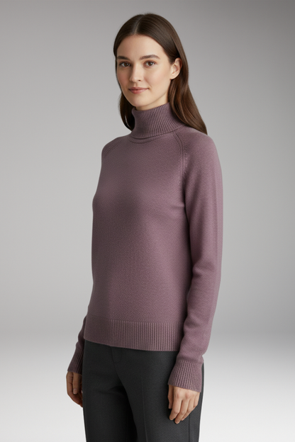 Women's Turtleneck Sweater Long Sleeves