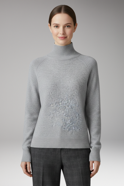 Women's Turtleneck Sweater Long Sleeves