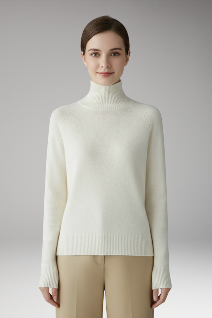 Women's Turtleneck Sweater Long Sleeves