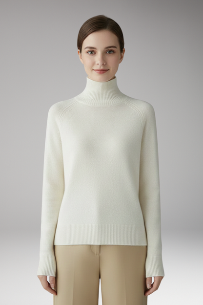 Women's Turtleneck Sweater Long Sleeves