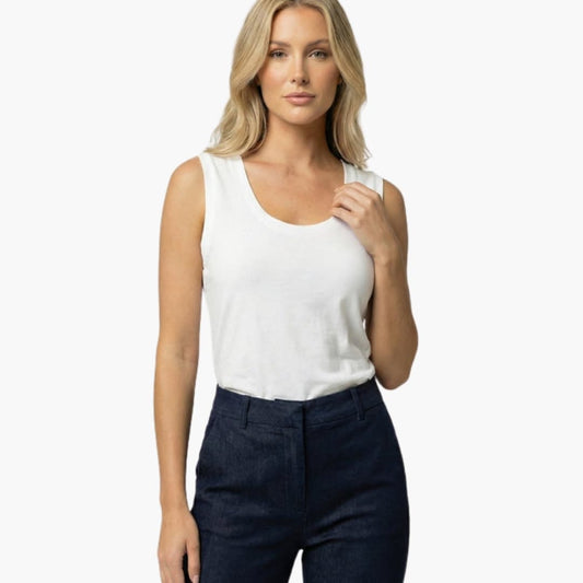 Women's Round Neck Tank - Fashinoza