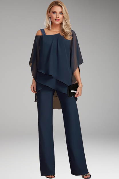 Women's 2 Piece Wide Leg Pants Set