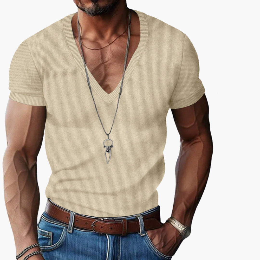Women V Neck Short Sleeve T Shirt