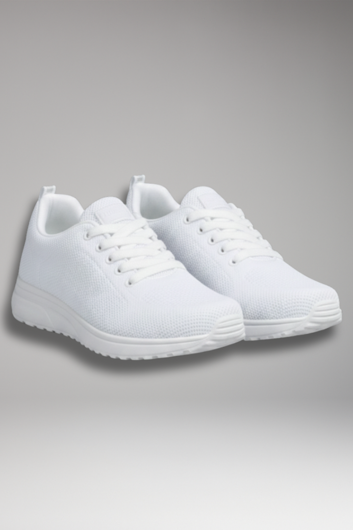 Women's Walking Shoes Breathable Mesh Lace-Up - 
Fashinoza