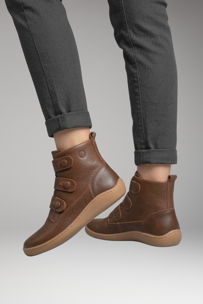 Women's Ankle Boots Waterproof Rubber Sole