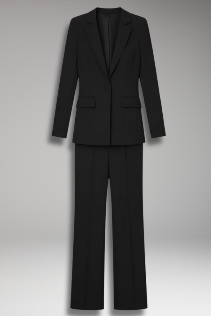 Women's Blazer Pants Suit Structured - 
Fashinoza