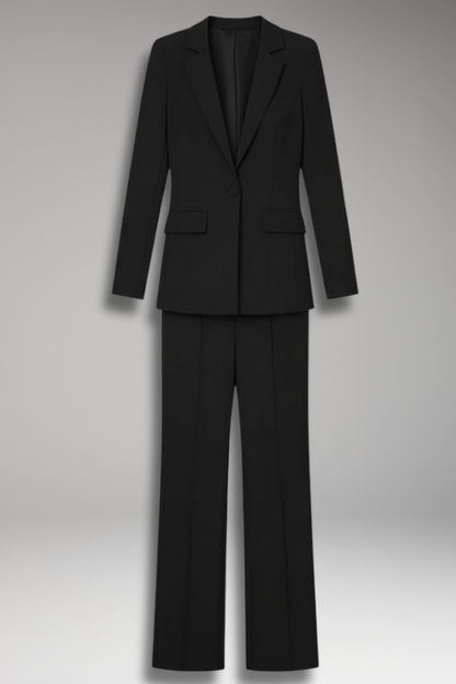 Women's Blazer Pants Suit Structured - 
Fashinoza