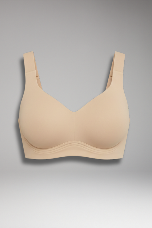 Women's Adjustable Strap V-Neck Bra - 
Fashinoza
