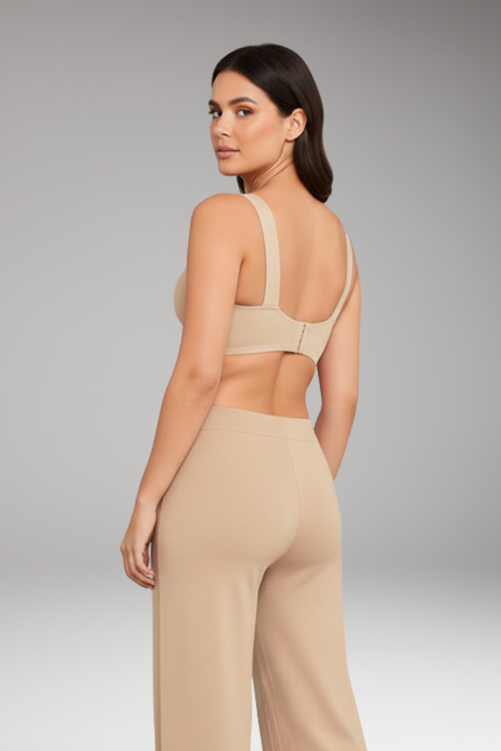 Women's Adjustable Strap V-Neck Bra