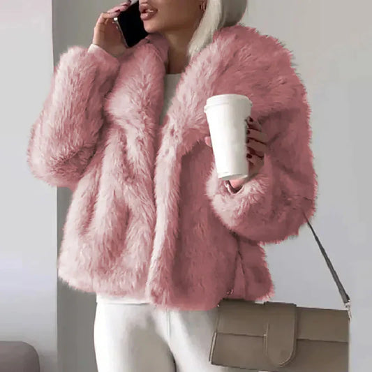 Evelyn | Women’s Soft Pink Chic Statement Jacket