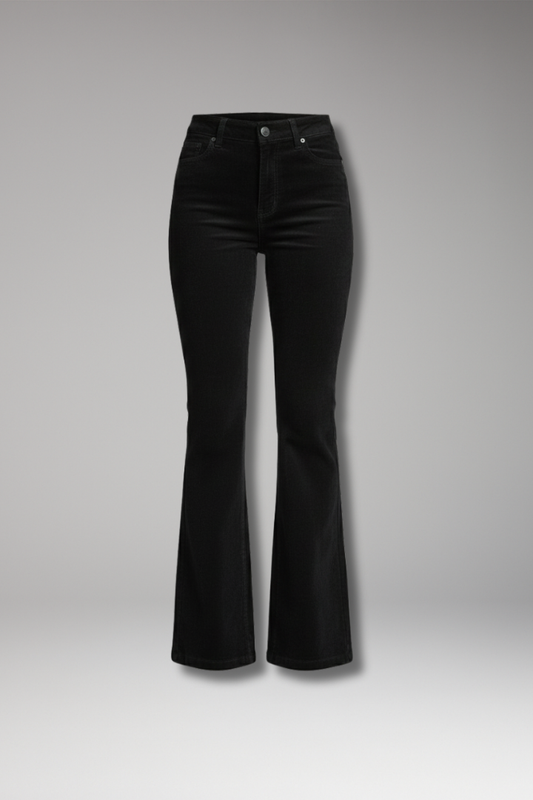 Women's High Waisted Flared Pants - 
Fashinoza