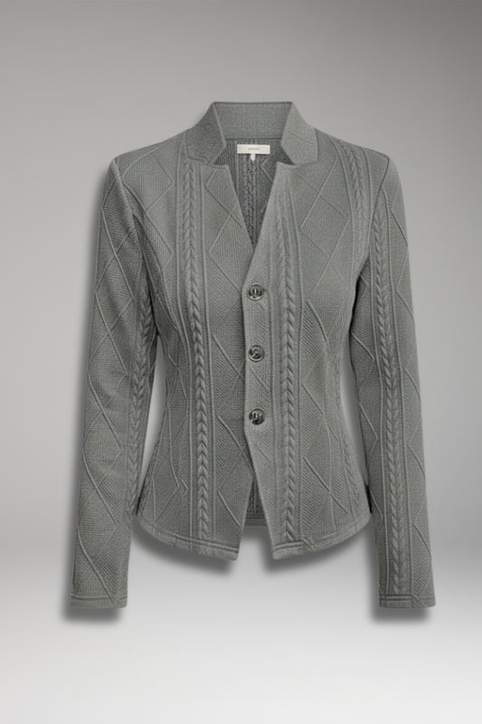 Women's Daily Jacket Front Zipper Exterior Design - 
Fashinoza