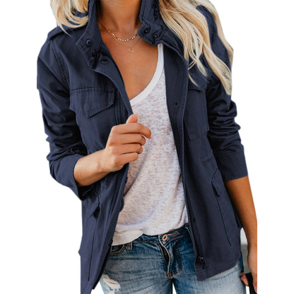 Women's Lightweight Zip Up Jacket Breathable