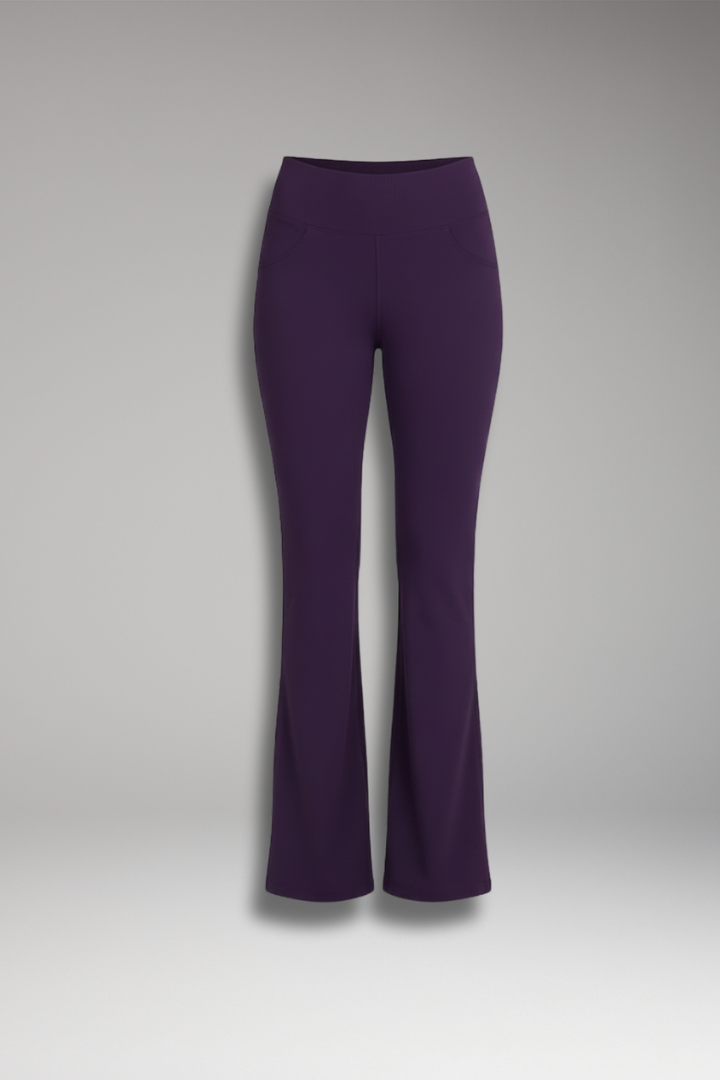 Women's High Waist Wide Leg Pants - 
Fashinoza
