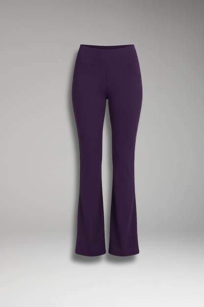 Women's High Waist Wide Leg Pants - 
Fashinoza