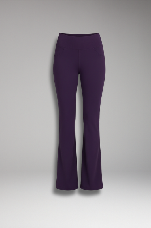 Women's High Waist Wide Leg Pants - 
Fashinoza