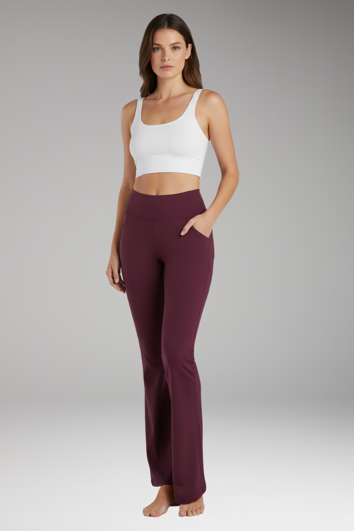 Women's High Waist Wide Leg Pants