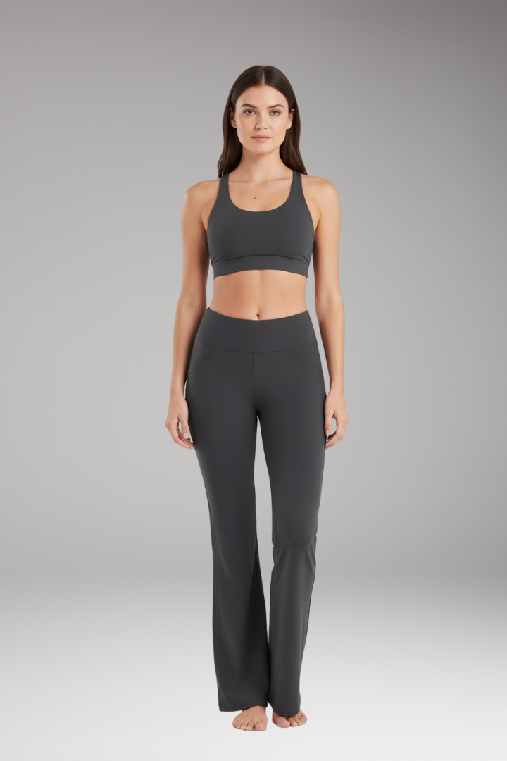 Women's High Waist Wide Leg Pants