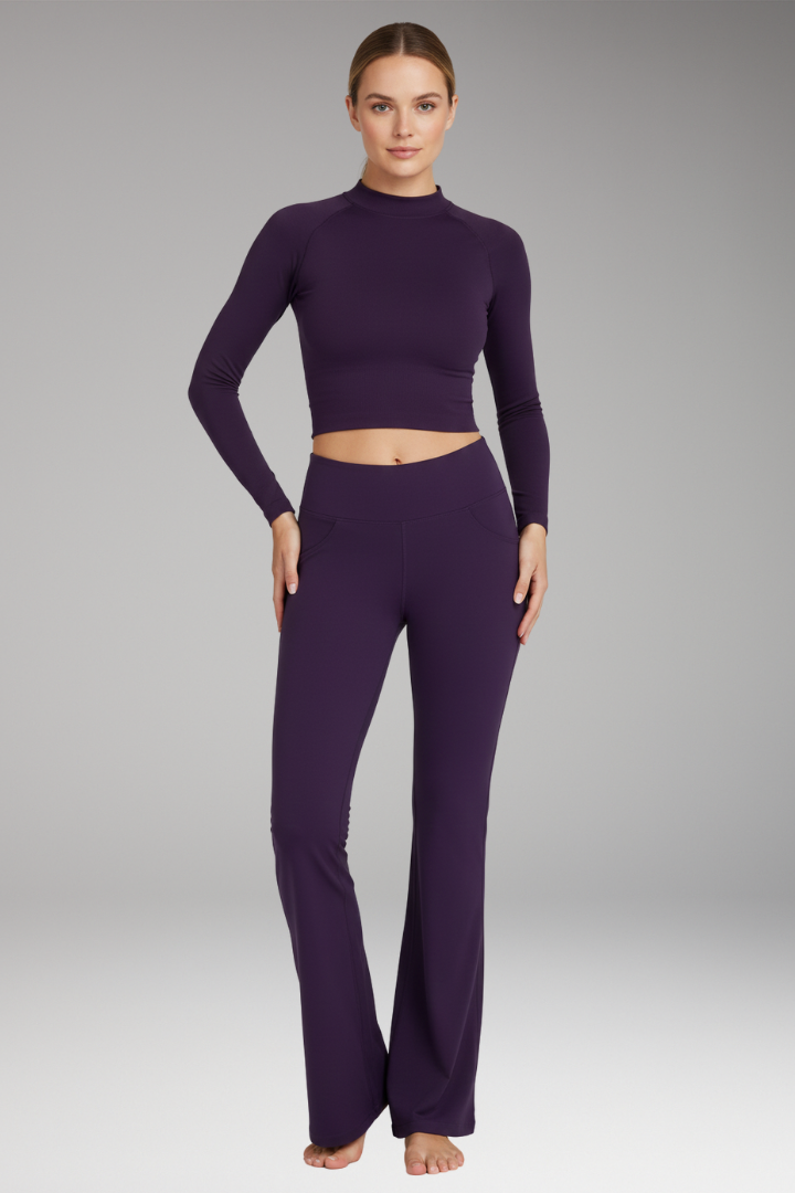 Women's High Waist Wide Leg Pants