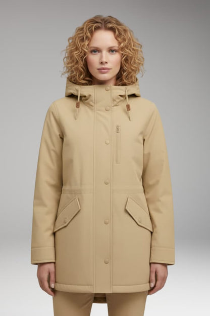 Women's Hooded Parka Insulated Jacket