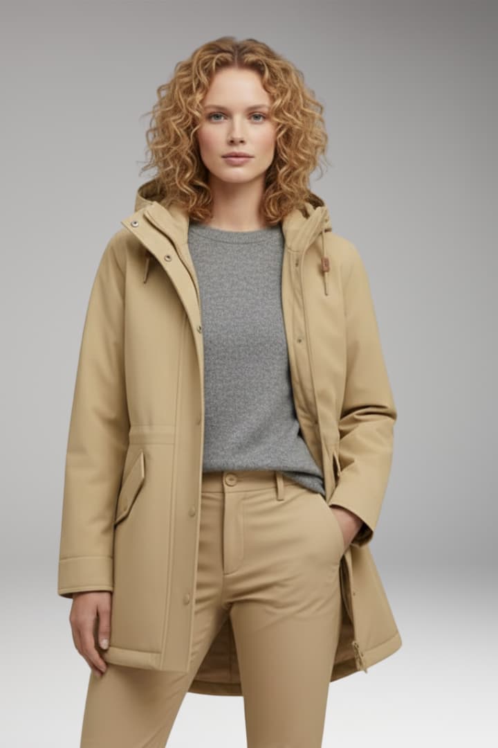 Women's Hooded Parka Insulated Jacket