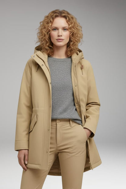 Women's Hooded Parka Insulated Jacket