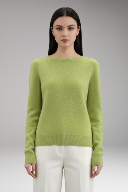 Women's Round Neck Sweater Plain