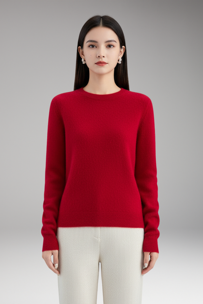 Women's Round Neck Sweater Plain