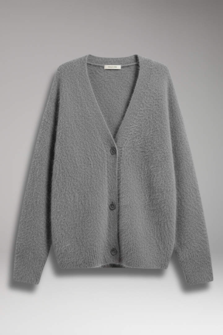 Women's Round Neck Sweater Ribbed Hem - 
Fashinoza