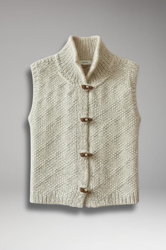 Women's Sleeveless Vest Defined Fit - 
Fashinoza