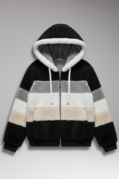 Women's Winter Parka Coat Faux Fur Lining - 
Fashinoza